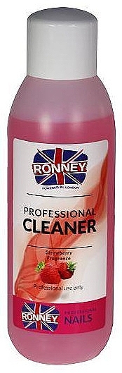 GIFT! Strawberry Nail Degreaser - Ronney Professional Nail Cleaner Strawberry — photo N1