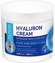 Fragrances, Perfumes, Cosmetics Hyaluronic Acid Face and Body Moisturizer  - The Doctor Health & Care Hyaluronic Cream