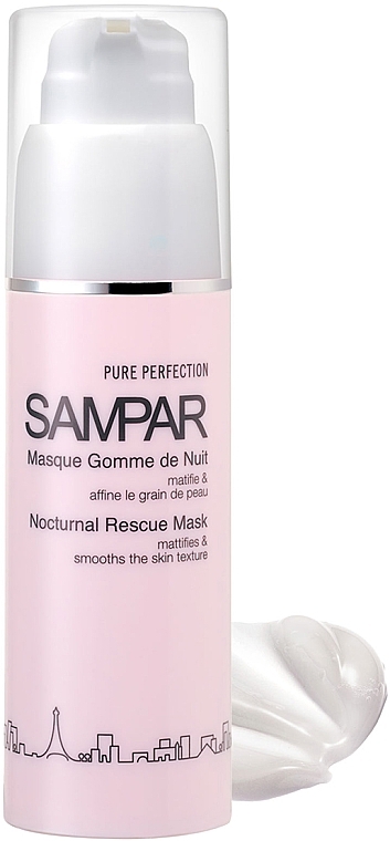 Anti-Imperfection Facial Night Mask - Sampar Pure Perfection Nocturnal Rescue Mask — photo N2