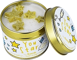 Fragrances, Perfumes, Cosmetics Scented Candle "You Star" - Bomb Cosmetics You Star Scent Stories Candle