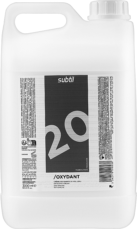 Oxidizer "Subtil OXY" 6% - Laboratoire Ducastel Subtil OXY — photo N3