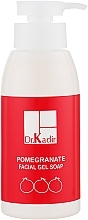 Fragrances, Perfumes, Cosmetics Rejuvenating Face Cleansing Gel "Pomegranate" - Dr. Kadir Pomegranate Facial Gel Soap