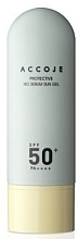 Fragrances, Perfumes, Cosmetics Face Sun Cream - Accoje Protective No Sebum Sun Gel SPF50+ PA++++