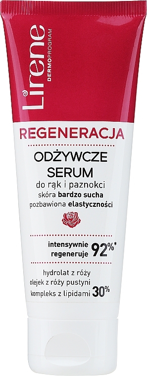 Nourishing Hand and Nail Serum - Lirene Regeneracja — photo N1