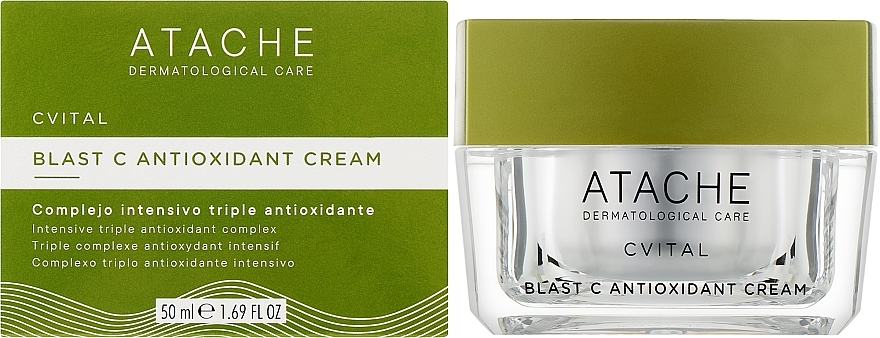 Antioxidant Face Cream - Atache C Vital Blast C Antioxidant Cream — photo N2