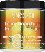 Hand Balm with Honey and Lemon - BingoSpa — photo N4