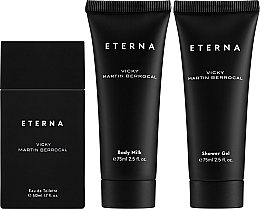 Vicky Martin Berrocal Eterna - Set (edt/50ml + b/milk/75ml + sh/gel/75ml) — photo N2