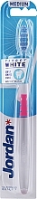 Medium Toothbrush, pink - Jordan Target White — photo N1