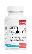 Fragrances, Perfumes, Cosmetics Hyaluronic Acid 500 mg Dietary Supplement - Styx Naturcosmetic Hyaluron 500 Kapsler