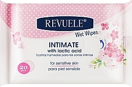 Fragrances, Perfumes, Cosmetics Hypoallergenic Intimate Wash Wet Wipes - Revuele Hypoallergenic Intimate Wet Wipes