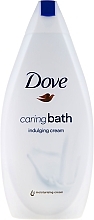 Caring Bath Cream-Foam - Dove Indulging Cream Caring Bath — photo N1