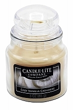 Fragrances, Perfumes, Cosmetics Scented Candle in Jar - Candle-Lite Company Cozy Vanilla Cashmere Candle