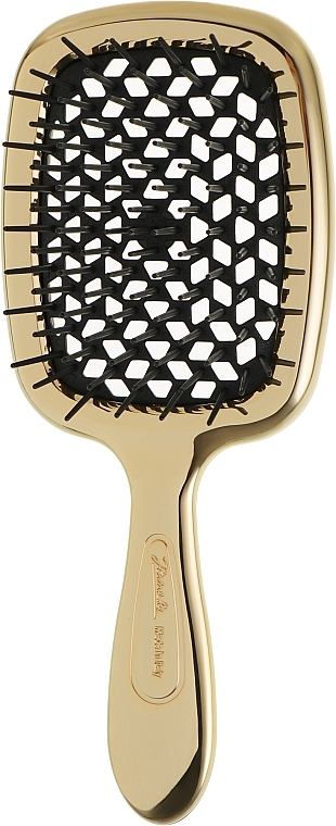 Limited Edition Hair Brush, gold and brown - Janeke Superbrush Limited — photo N1