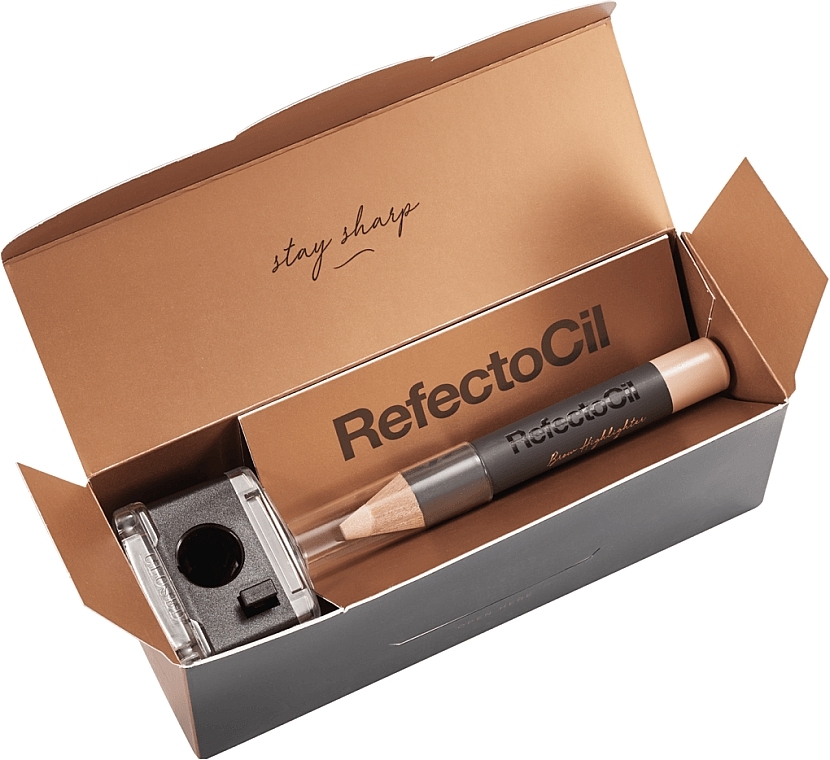 Brow Highlighter - RefectoCil Brow Highlighter 2In1 Set — photo N1