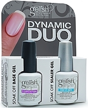 Fragrances, Perfumes, Cosmetics Set - Gelish Hand & Nail Harmony Dynamic Duo (found/gel 15ml + top/gel 15ml)