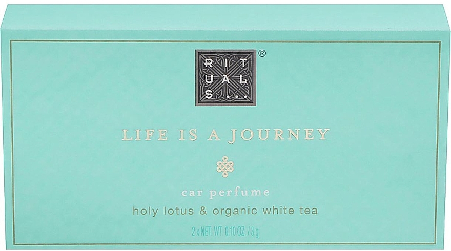 Car Air Freshener, refill - Rituals The Ritual Of Karma Life is a Journey Car Perfume Refill — photo N2