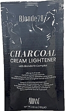 Lightening Charcoal Hair Cream - Aloxxi Blonde78 Charcoal Cream Lightener — photo N1