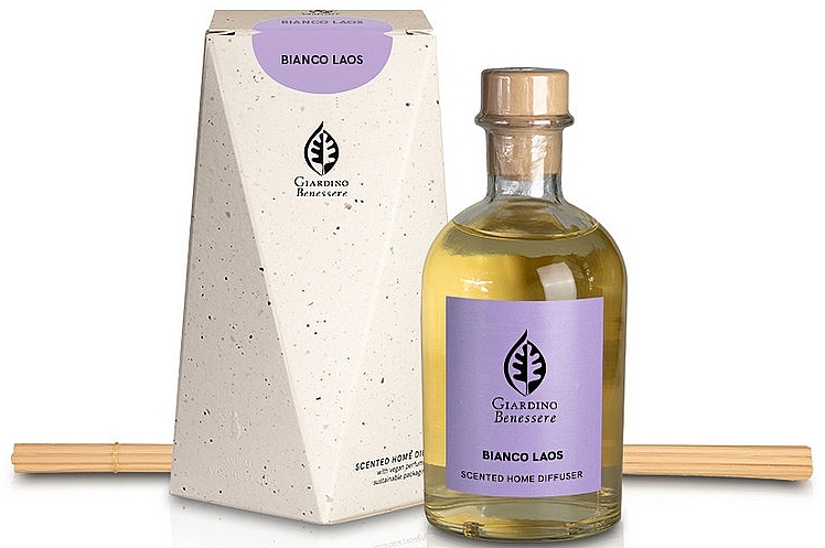 Giardino Benessere Bianco Laos - Reed Diffuser — photo N2