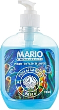 Fragrances, Perfumes, Cosmetics Liquid Cream Soap "Ocean" - Mario