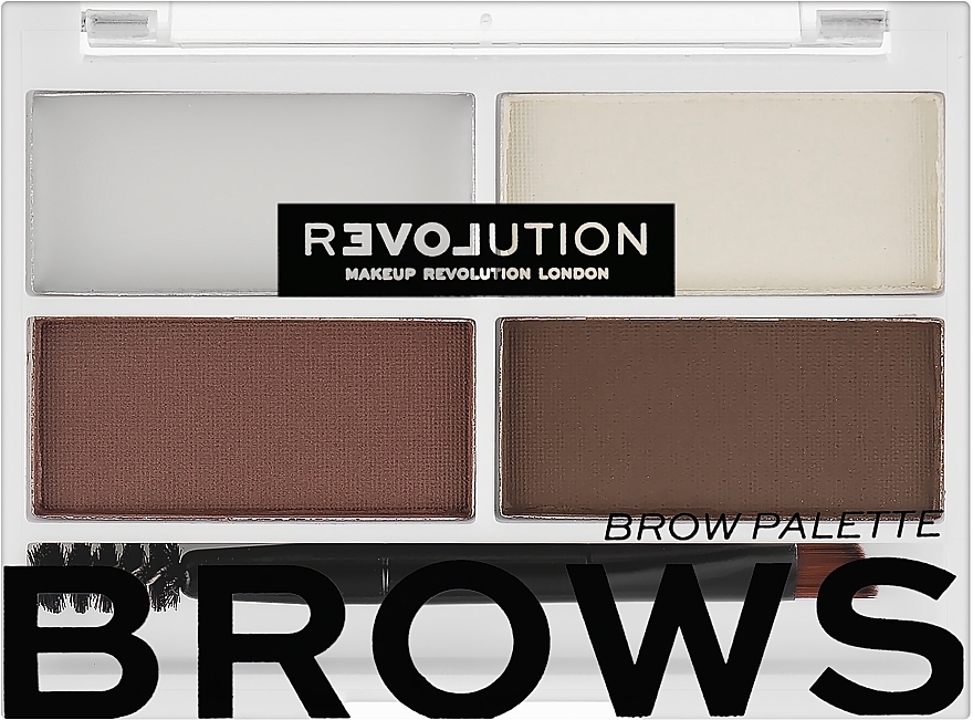 Cleansing Shower Cream - Relove By Revolution Colour Cult Brow Palette — photo N2