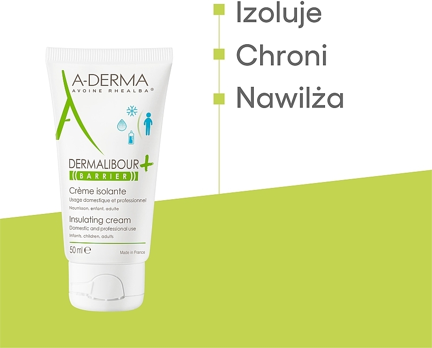 Body Cream - A-Derma Dermalibour + Barrier Insulating Cream — photo N6