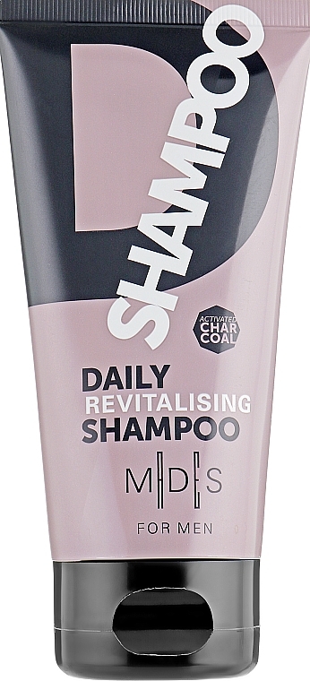 Sulfate-Free Bamboo Charcoal Shampoo - MDS For MEN Daily Revitalising Shampoo — photo N4