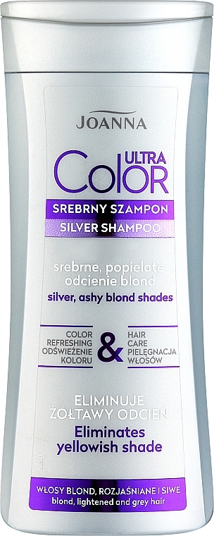 Anti-Yellow Silver Shampoo - Joanna Ultra Color System — photo N1