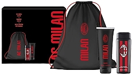 Fragrances, Perfumes, Cosmetics Set - Naturaverde Football Teams Milan (shm/200ml+sh/gel/250ml+bag)