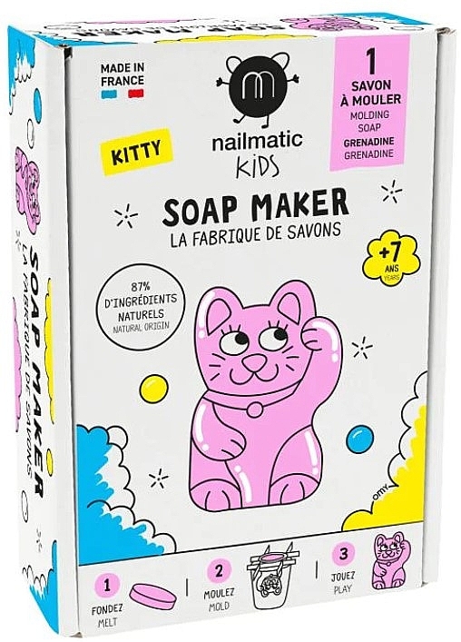 Soap Maker Set - Nailmatic Kitty Soap Maker — photo N1