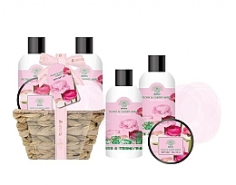 Fragrances, Perfumes, Cosmetics Set, 5 products - Aurora Peony & Cherry Amber Set