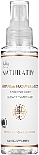 Fragrances, Perfumes, Cosmetics Face & Body Water Mist - Naturativ Orange Flower Mist Face & Body Water Mist