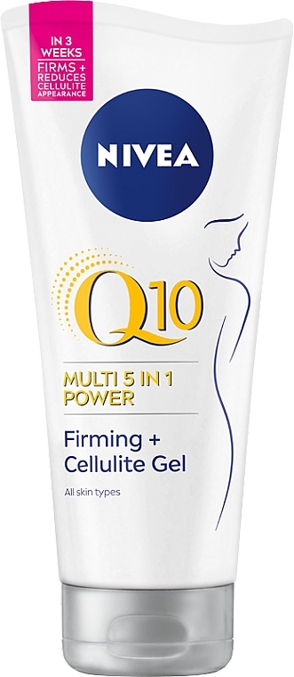 Anti-Cellulite Firming Cream-Gel Q10plus for All Skin Types - NIVEA Q10 PLUS Firming Anti-Cellulite Body Gel-Cream — photo N1