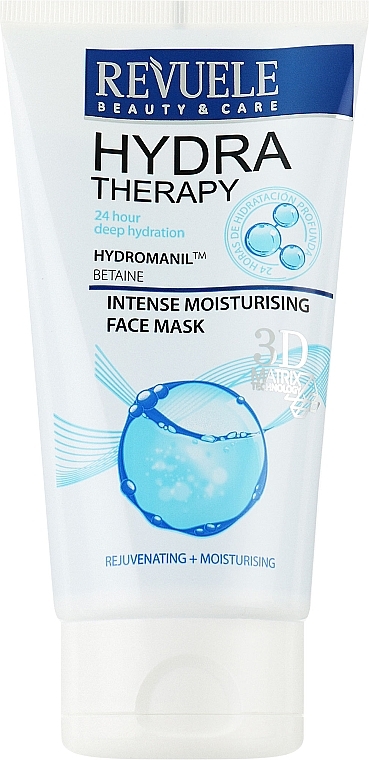 Face Mask - Revuele Hydra Therapy Intense Moisturising Face Mask — photo N1