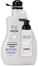 Fragrances, Perfumes, Cosmetics Hand Foam Soap - Vione (with dispenser)