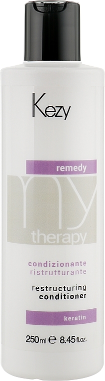 Repairing Keratin Conditioner - Kezy Remedy Restructuring Conditioner — photo N1