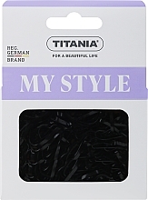 Elastic Hair Band Set, black - Titania — photo N6