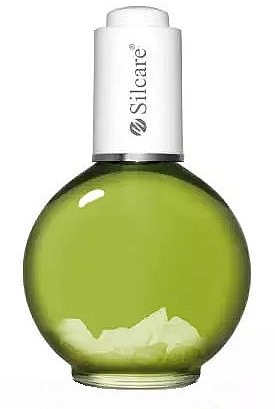 Kiwi Nail & Cuticle Oil - Silcare Cuticle Oil Kiwi Deep Green — photo N1