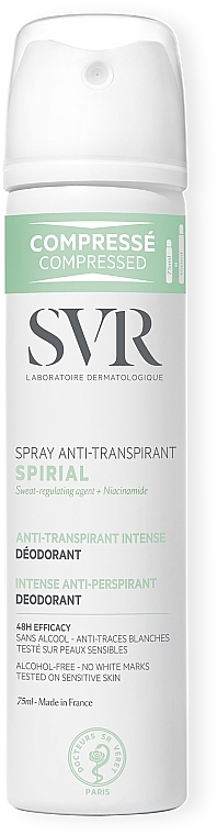 Deodorant Antiperspirant - SVR Spirial Anti-Transpirant Spray — photo N1