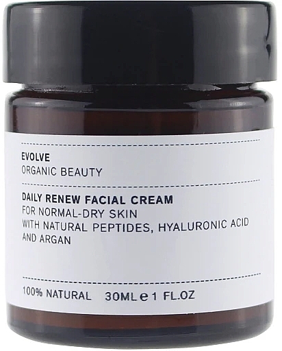 Face Cream - Evolve Organic Beauty Daily Renew Facial Cream — photo N1