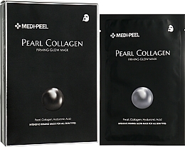 Pearl Collagen Sheet Mask - Medi Peel Pearl Collagen Firming Glow Mask — photo N3