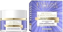 Concentrated Ultra-Repairing Day Cream 60+ - Eveline Cosmetics Retinol & Niacynamid — photo N1