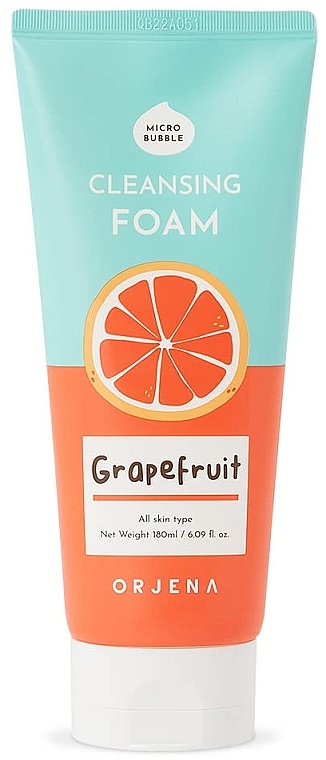 Grapefruit Face Cleansing Foam - Orjena Cleansing Foam Grapefruit — photo N1