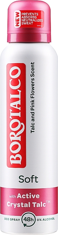 Deodorant Spray - Borotalco Anti-Transpirant Deo Spray Soft — photo N2