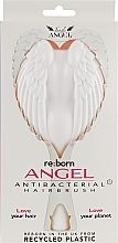 Hair Brush, white-crimson - Tangle Angel Re:Born White/Fuchsia — photo N4