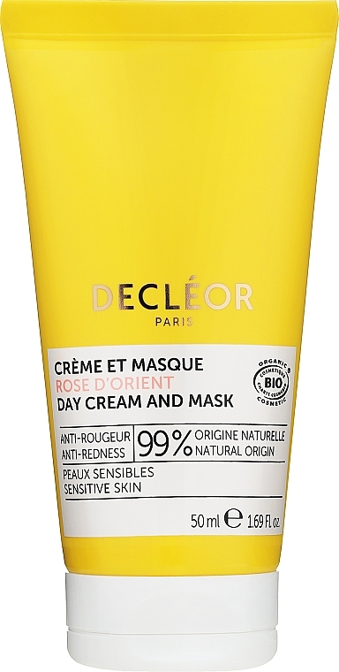 2-in-1 Soothing Cream Mask - Decleor Harmonie Calm Organic Soothing Comfort Cream & Mask 2in1 — photo N1