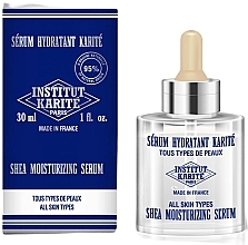 Fragrances, Perfumes, Cosmetics Moisturizing Serum with Shea Butter - Institut Karite Shea Moisturizing Serum