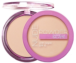 Fragrances, Perfumes, Cosmetics Powder - Gabriella Salvete Nude Powder SPF15