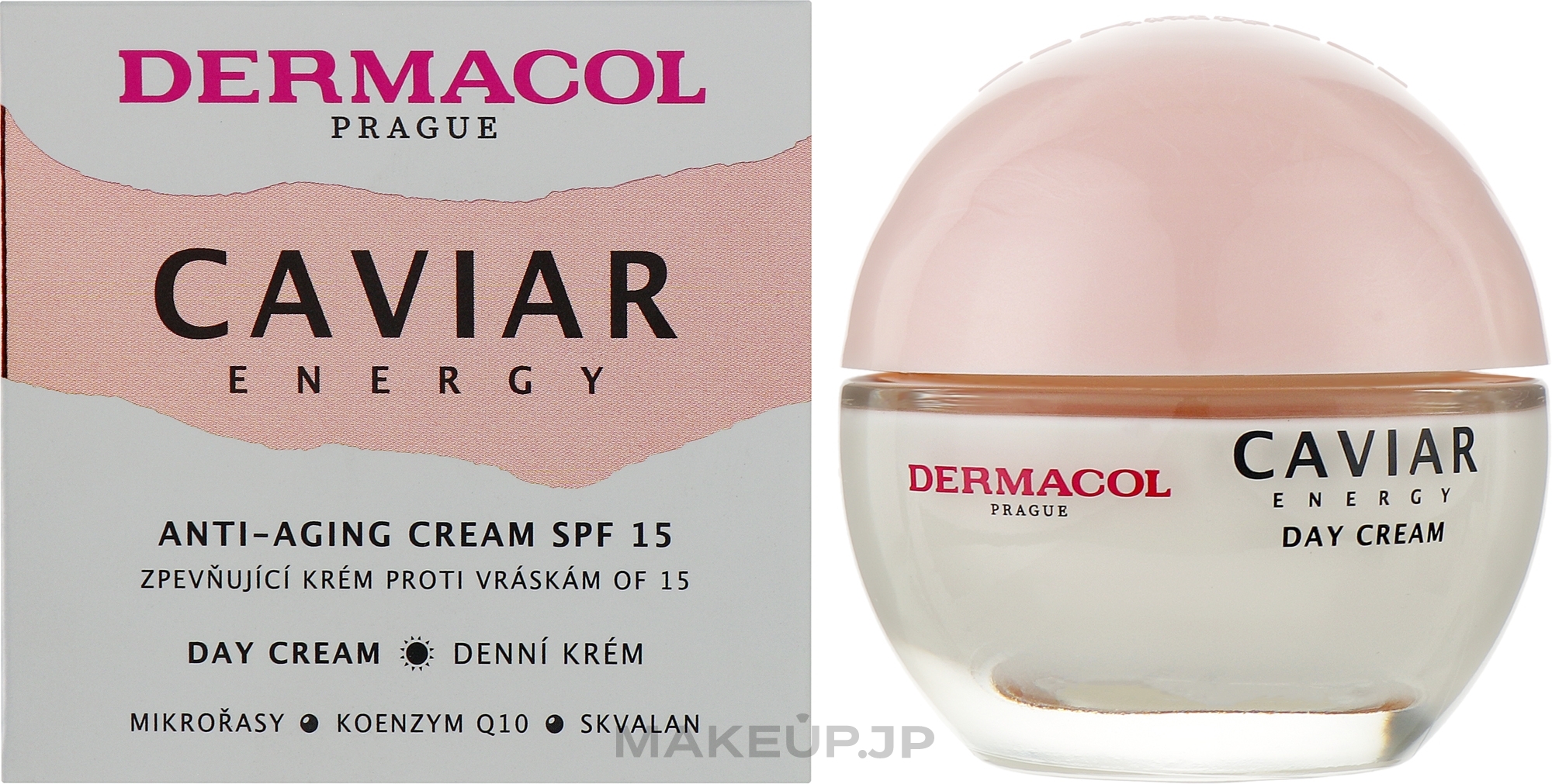 Firming Anti-Wrinkle Day Cream - Dermacol Caviar Energy Anti-Aging Day Cream SPF 15 — photo 50 ml