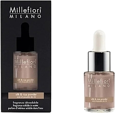Fragrance Oil - Millefiori Milano Silk & Rice Powder — photo N1