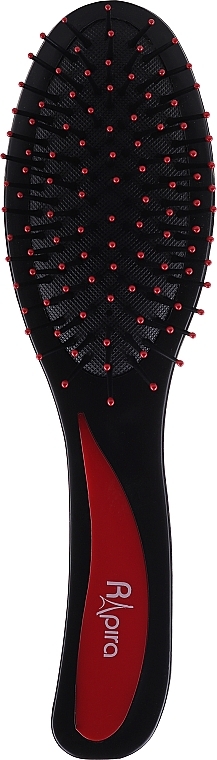 Massage Hair Brush C0253, red - Rapira — photo N1